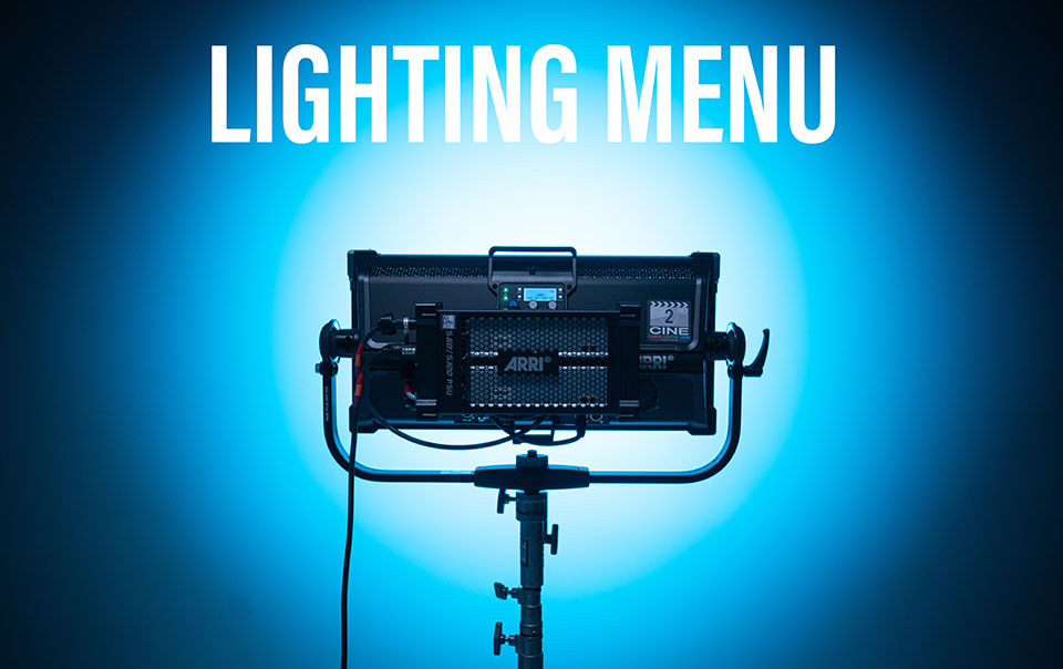 FILM LIGHTING MENU